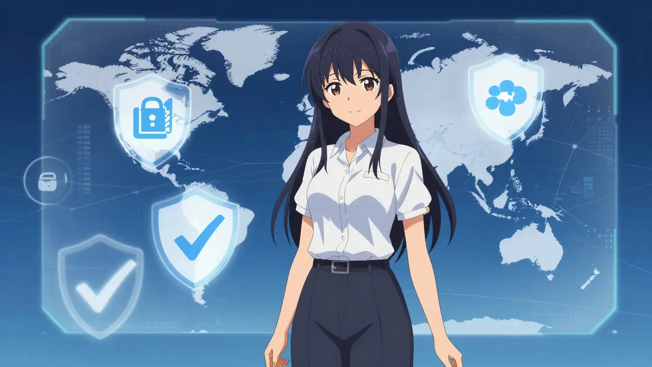 Bishoujo style art of secure online medical service access